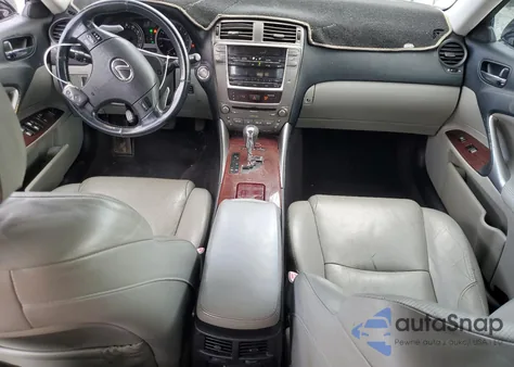 2008 Lexus Is 250 z USA, uszkodzony, nr VIN JTHCK262885027486